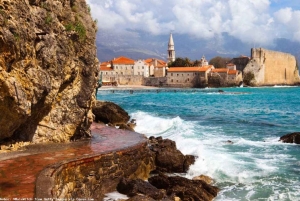 From Kotor or Tivat: Private Budva and Sveti Stefan Tour