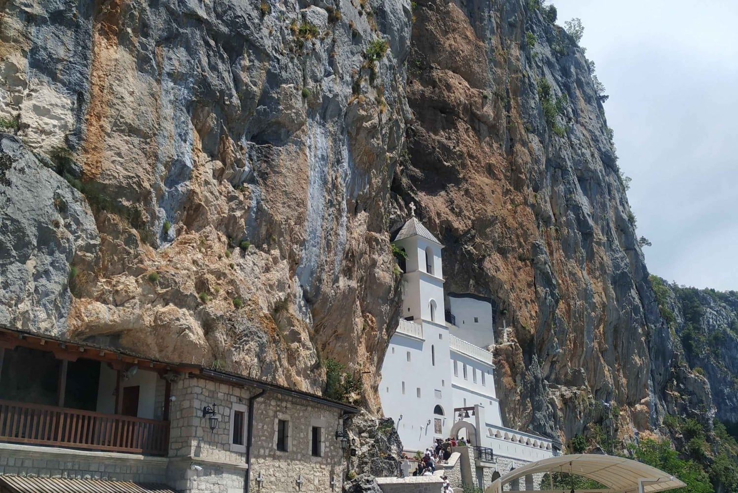 From Podgorica: Ostrog Monastery Tour with Pick Up