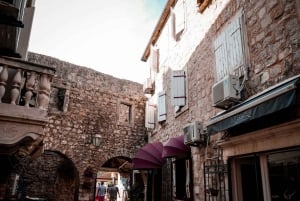 From Tirana/ Shkodra: Budva and Sveti Stefan ( Montenegro )