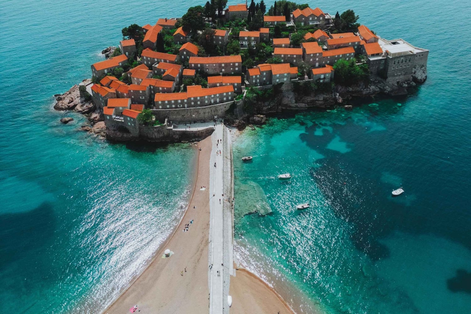 From Tirana/Shkodra: Montenegro, Budva & Sveti Stefan Tour