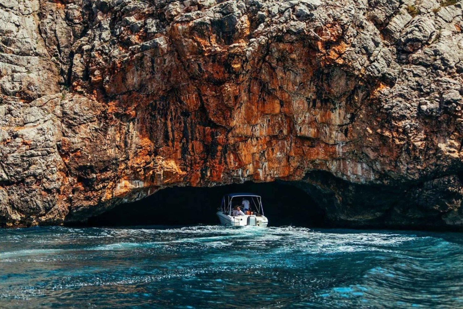 Boat tour from Tivat - Blue Cave and Lady of the Rocks 3h