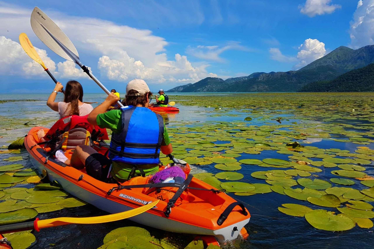 Kayak Guided Tour Skadar lake - Adventure in National park