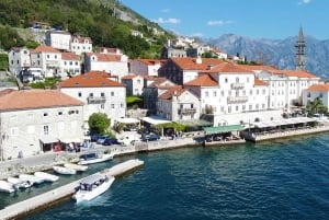 Kotor: 4H | Boka Bay Bliss: Perast, Coastline & Movida Beach