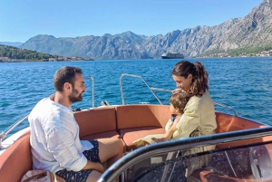 Kotor Bay and Blue Cave Private Boat Tour With Free Drinks