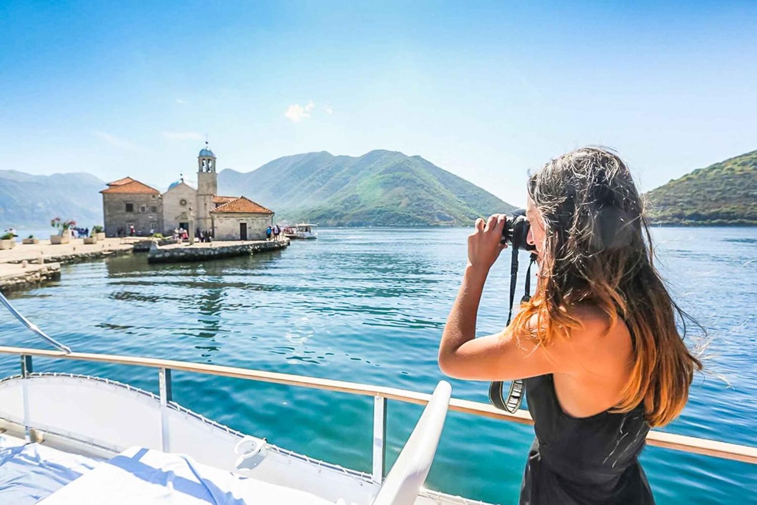 Kotor Bay: Full-Day Catamaran Cruise with Blue Cave Visit