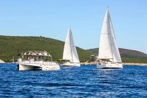 Kotor Bay: Full-Day Catamaran Cruise with Blue Cave Visit