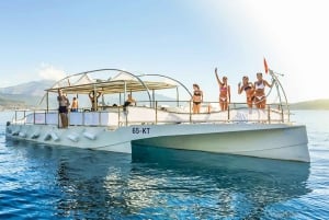 Kotor Bay: Full-Day Catamaran Cruise with Blue Cave Visit