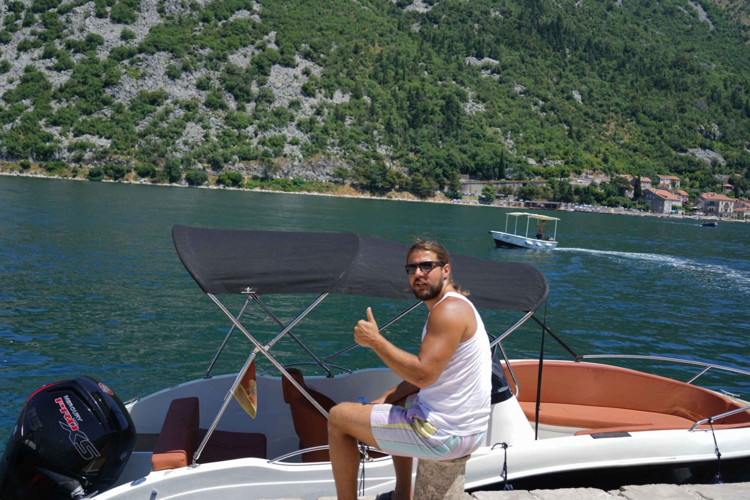 Kotor: Bay of Kotor Private Speedboat Tour with Blue Cave