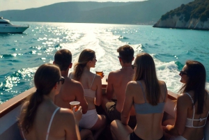 Kotor: Blue Cave, Submarine Base and Lady of the Rocks Tour