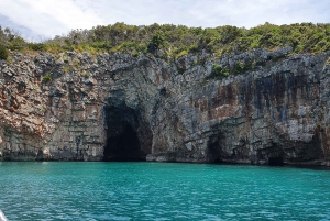 Kotor: Blue Cave, Submarine Base and Lady of the Rocks Tour