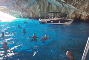 Kotor: Blue Cave, Submarine Base and Lady of the Rocks Tour
