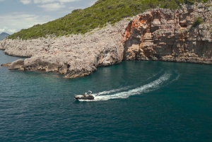 Kotor: Blue Cave & Swimmimg, Our Lady of The Rocks, Mamula