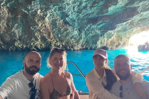 Kotor: Blue Cave & Swimmimg, Our Lady of The Rocks, Mamula