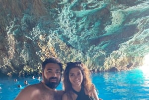 Kotor: Blue Cave & Swimming, Our Lady of The Rocks, Mamula