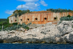 Kotor: Our Lady of the Rocks, Mamula and Blue Cave Boat Tour