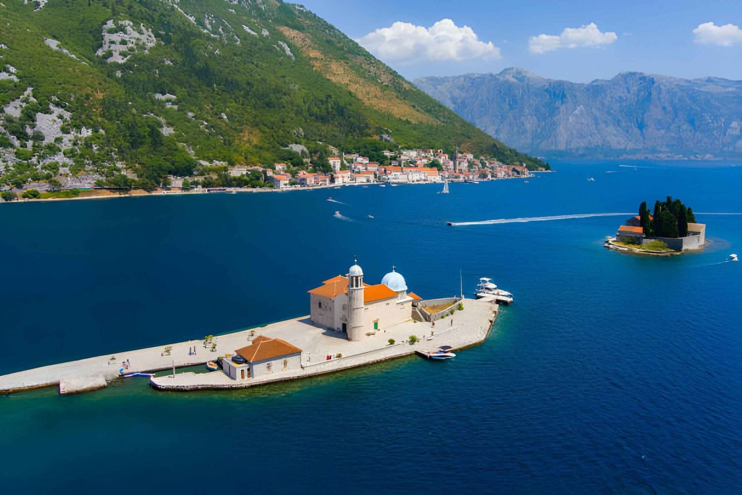 Kotor-Cable Car - Perast- Lady of the Rocks ( group tour )