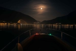 Kotor: Exclusive 2-Hour Night Boat Tour of Boka Bay