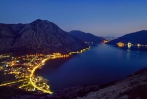 Kotor: Exclusive 2-Hour Night Boat Tour of Boka Bay