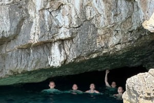 Kotor: Private Blue Cave & Bay of Kotor Boat Tour w/ Drink