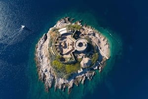 Kotor: Scenic Boat Trip with Church, Blue Cave, & Beach Stop