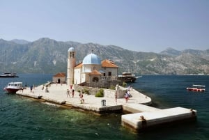 Kotor: Scenic Boat Trip with Church, Blue Cave, & Beach Stop