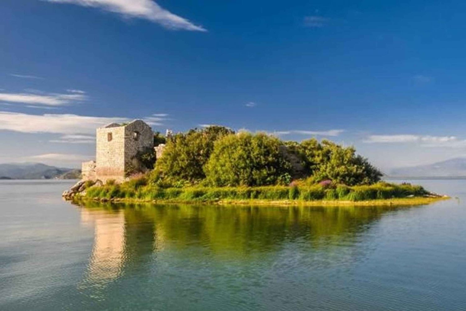 Lake Skadar: Grmozur Fortress and St. Nicholas' Monastery