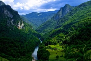 Montenegro: Black lake , Durmitor, Djurdjevića Tara bridge