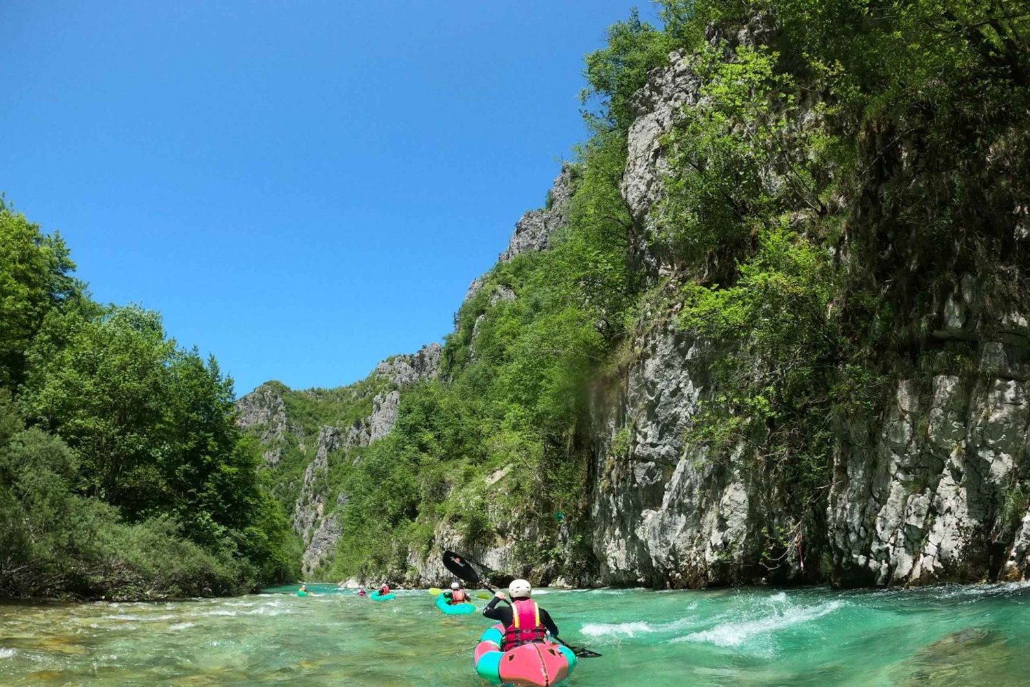 Montenegro: Komarnica River, Full Day Packrafting Adventure