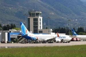 Montenegro: Podgorica Airport to Budva One-Way Transfer