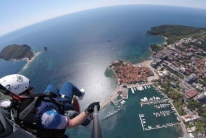 Paragliding Montenegro: Air Excursion Over Budva Old Town