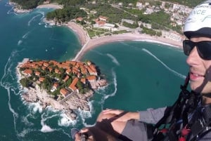 Paragliding Montenegro: Sveti Stefan Air Excursion