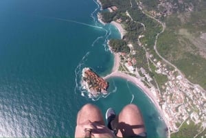 Paragliding Montenegro: Sveti Stefan Air Excursion