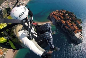 Paragliding Montenegro: Sveti Stefan Air Excursion