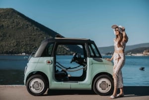Perast: Guided Tour in a Fiat Topolino E-Car