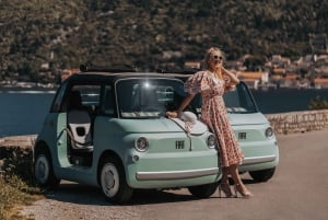 Perast: Guided Tour in a Fiat Topolino E-Car