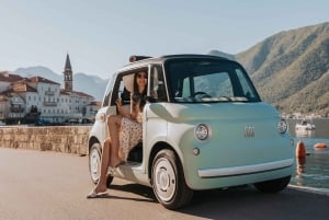 Perast: Guided Tour in a Fiat Topolino E-Car