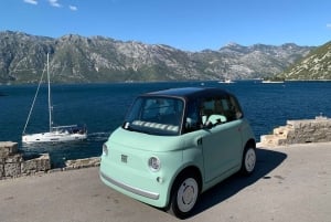Perast: Guided Tour in a Fiat Topolino E-Car
