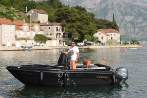 From Perast: Lady Of The Rocks&Blue Cave tour by Black Pearl