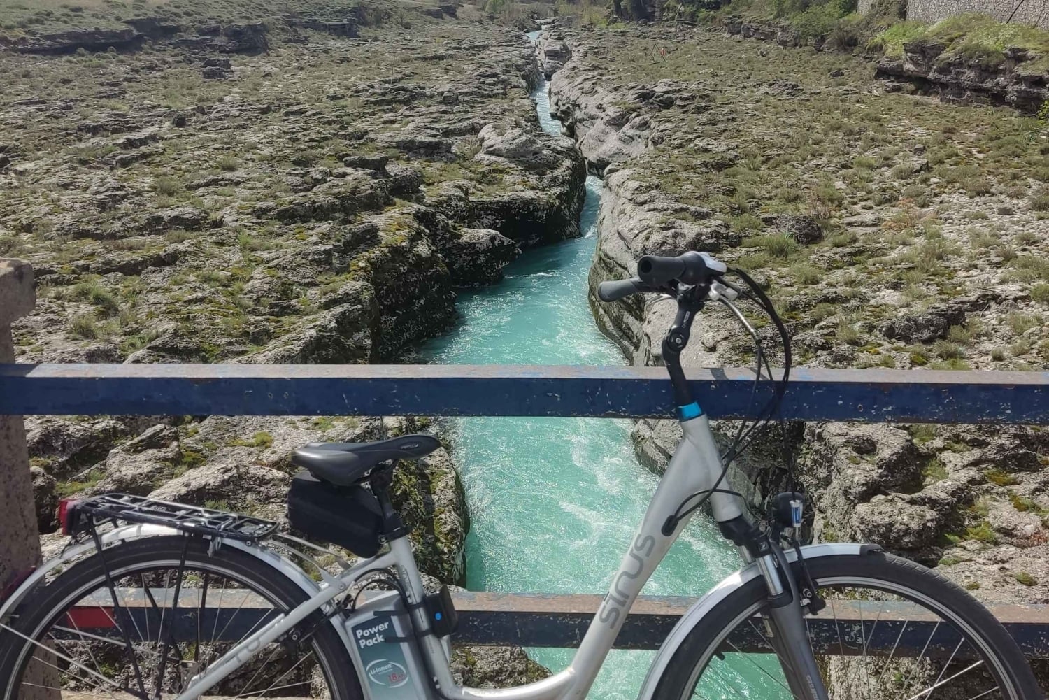 Podgorica: E-Bike Tour with Wine Tasting & Waterfalls