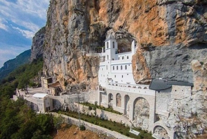 Podgorica: Ostrog Monastery and Niagara Waterfall Tour