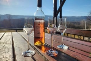 Podgorica: Panoramic Wine Tasting & Snack