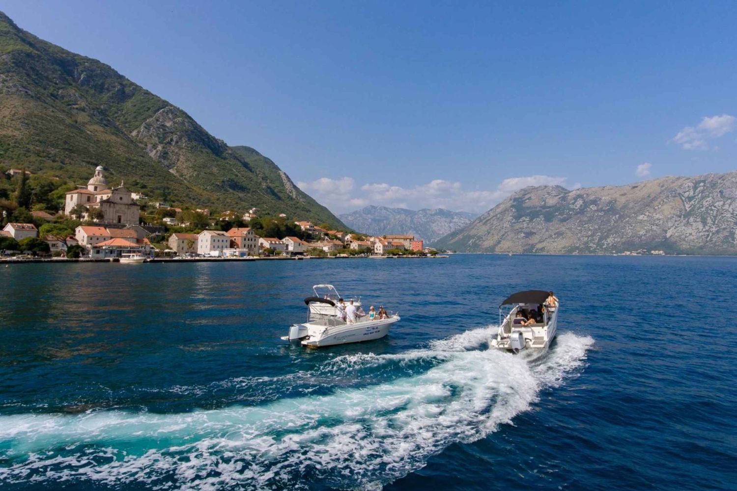 Private boat tour Kotor to Porto Montenegro - Portonovi