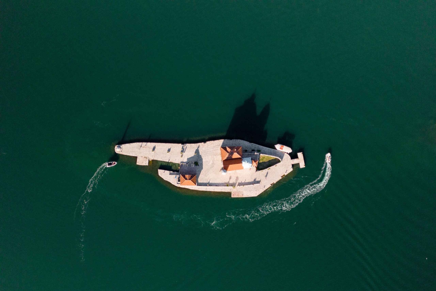 Private Speedboat Guided Kotor Bay with Food & Wine
