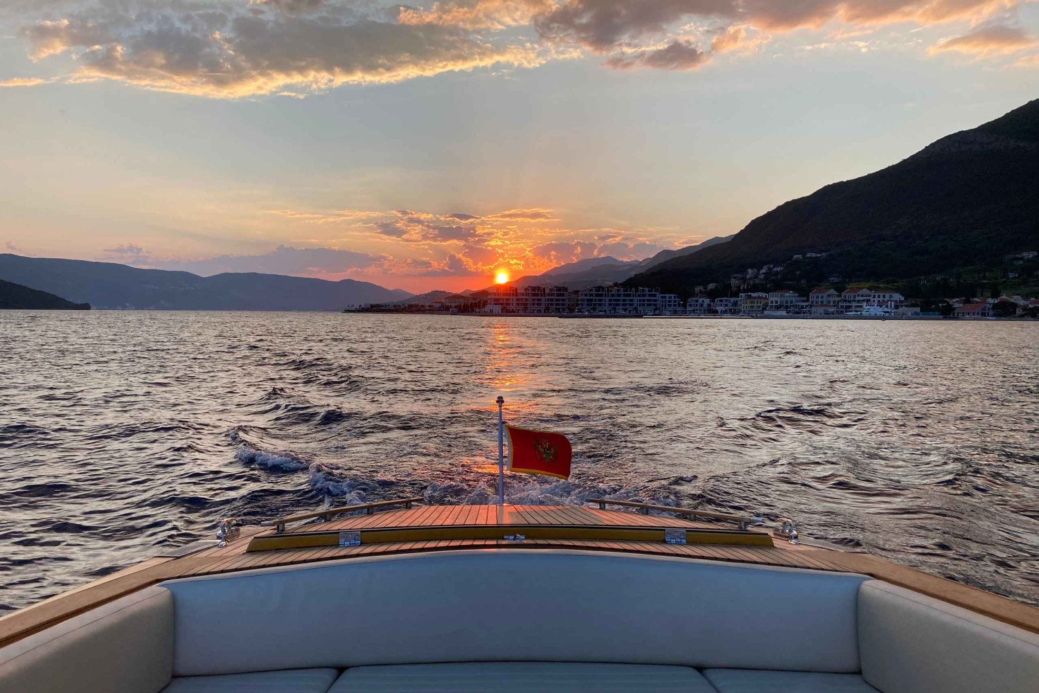 Private Speedboat Guided Kotor Bay with Food & Wine