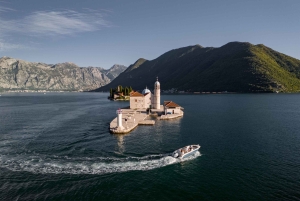Private Speedboat Guided Kotor Bay with Food & Wine