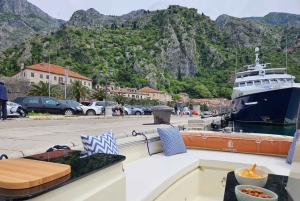 Private Speedboat Guided Kotor Bay with Food & Wine