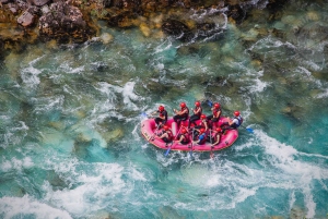 From Kotor: Whitewater Rafting Tour on Tara River with Meal