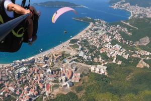 Paragliding in Budva with Certified Pilot (All-Inclusive)
