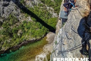 Thrilling Adventure in Piva Canyon Via Ferrata