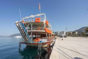 Tivat/Kotor: Boka Bay Full-Day Guided Cruise with Swim Stop